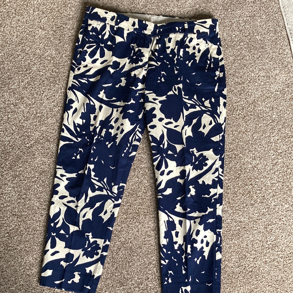 JCrew Floral Pant